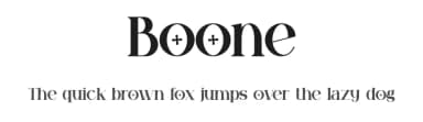 Boone by Gilang Ternadho — Serif Font — thumbnail 1