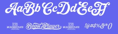 Boost Player by Måns Grebäck — Script Handwritten Font — thumbnail 3