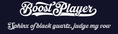 Boost Player by Måns Grebäck — Script Handwritten Font — thumbnail 2