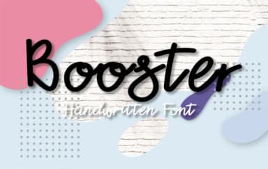 Booster Font by SkyClick — Script Handwritten Font — thumbnail 1