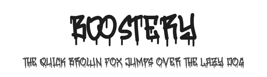 Boostery by Din Studio — Script Handwritten Font