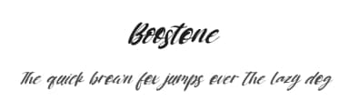 Boostone by Kong Font — Script Handwritten Font — thumbnail 1