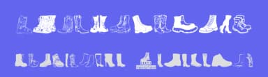 Boots by Woodcutter — Dingbats Font — thumbnail 3