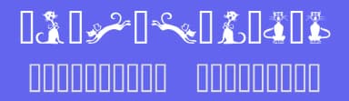 Border Cats by Listemageren — Dingbats Font — thumbnail 3