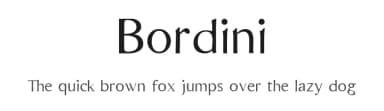 Bordini by Michel Bujardet — Sans Serif Font — thumbnail 1