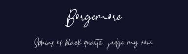 Borgemore by Eifetstype — Script Handwritten Font — thumbnail 2