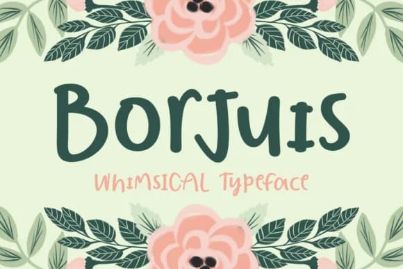 Borjuis Font by Keithzo (7NTypes) — Script Handwritten Font