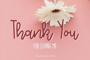 Born to Be Loved Font by geadesign — Script Handwritten Font — thumbnail 5