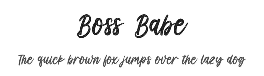 Boss Babe by Graphix Line Studio — Script Handwritten Font
