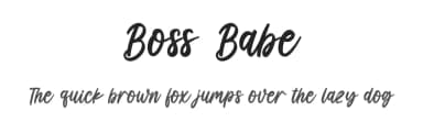 Boss Babe by Graphix Line Studio — Script Handwritten Font — thumbnail 1