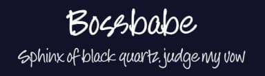 Bossbabe by Redy Studio — Script Handwritten Font — thumbnail 2