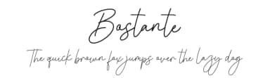 Bostante by Ramli Setiadi — Script Handwritten Font — thumbnail 1