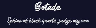 Botade by Vunira Design — Script Handwritten Font — thumbnail 2