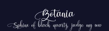 Botania by HansCo — Script Handwritten Font — thumbnail 2