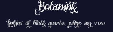 Botanink by Måns Grebäck — Script Handwritten Font — thumbnail 2