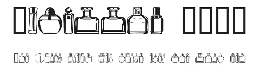 Botellas 2004 by Cristian Etchevers — Dingbats Font