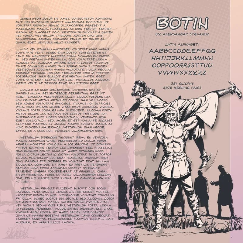 Botin Font by astevanov — Script Handwritten Font