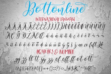 Bottomline Font by YanIndesign — Script Handwritten Font — thumbnail 9