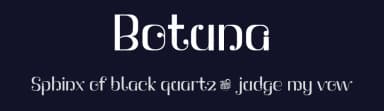 Botuna by twinletter — Sans Serif Font — thumbnail 2