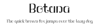 Botuna by twinletter — Sans Serif Font — thumbnail 1