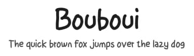 Bouboui by Dhabee Studio — Script Handwritten Font — thumbnail 1