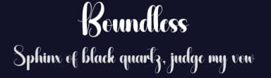 Boundless by Scratchones — Script Handwritten Font — thumbnail 2