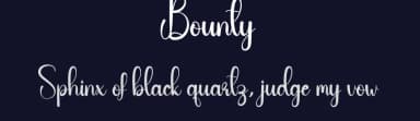 Bounty by Scratchones — Script Handwritten Font — thumbnail 2