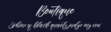 Boutique by Perspectype Studio - Letterena.com — Script Handwritten Font — thumbnail 2
