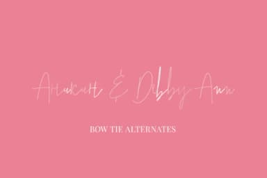 Bow Tie Font by Pedro Alexandre Teixeira — Script Handwritten Font — thumbnail 5