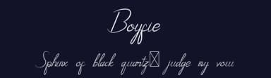 Boyfie by Edric Studio — Script Handwritten Font — thumbnail 2