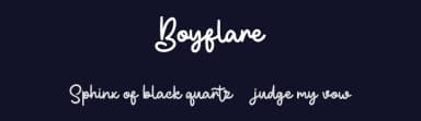 Boyflare by Maulana Creative — Script Handwritten Font — thumbnail 2