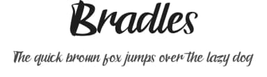 Bradles by Fontruly — Script Handwritten Font — thumbnail 1