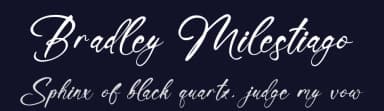 Bradley Milestiago by Letterena Studios — Script Handwritten Font — thumbnail 2