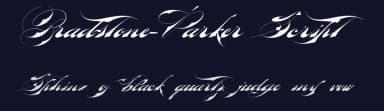 Bradstone-Parker Script by Intellecta Design — Script Handwritten Font — thumbnail 2