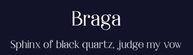 Braga by Letterflow Studio — Serif Font — thumbnail 2
