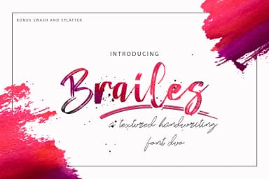 Brailes Font by Pineungtype & Missinklab — Script Handwritten Font — thumbnail 1