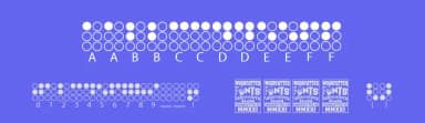 Braille Alphabet by Woodcutter — Dingbats Font — thumbnail 3
