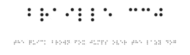 Braille CC0 by GGBotNet — Dingbats Font — thumbnail 1