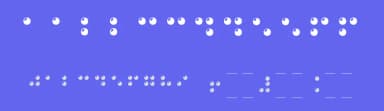 Braille by philing.net — Dingbats Font — thumbnail 3