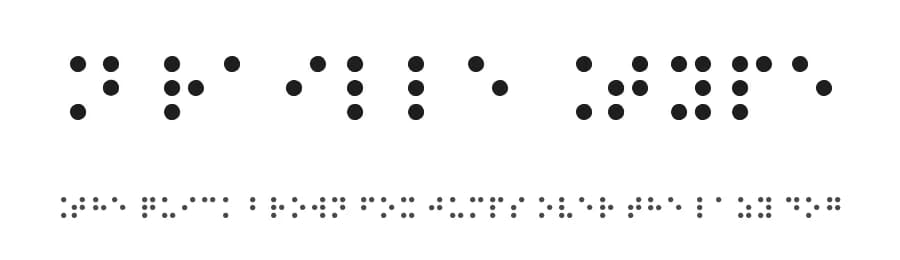 Braille Type by Chiara Zanotti — Dingbats Font