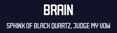 Brain by Vladimir Nikolic — Sans Serif Font — thumbnail 2