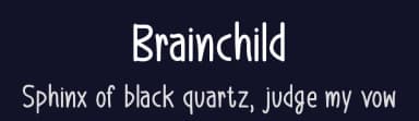 Brainchild by Md Shohail Bhuian — Script Handwritten Font — thumbnail 2