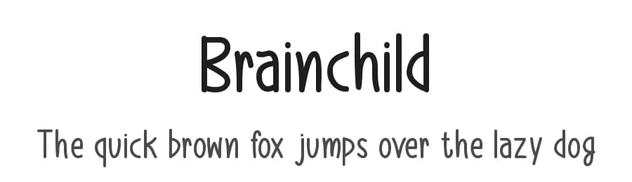 Brainchild by Md Shohail Bhuian — Script Handwritten Font
