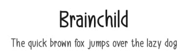 Brainchild by Md Shohail Bhuian — Script Handwritten Font — thumbnail 1