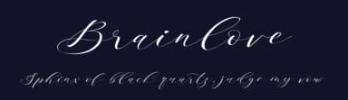 Brainlove by aldedesign — Script Handwritten Font — thumbnail 2