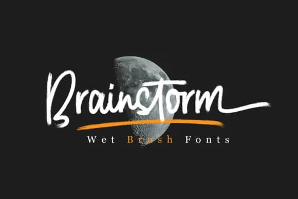 Brainstorm Font by Eifets — Script Handwritten Font