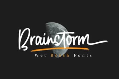 Brainstorm Font by Eifets — Script Handwritten Font — thumbnail 1