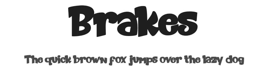 Brakes by Type on Studio — Script Handwritten Font