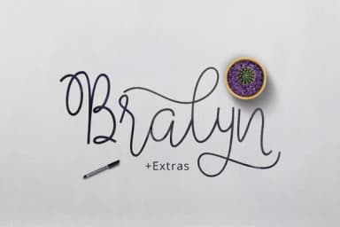 Bralyn Font by VanRoem — Script Handwritten Font — thumbnail 1