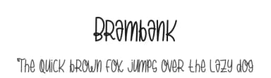 Brambank by Septo Adi Wicaksono — Script Handwritten Font — thumbnail 1